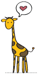 Loving Giraffe